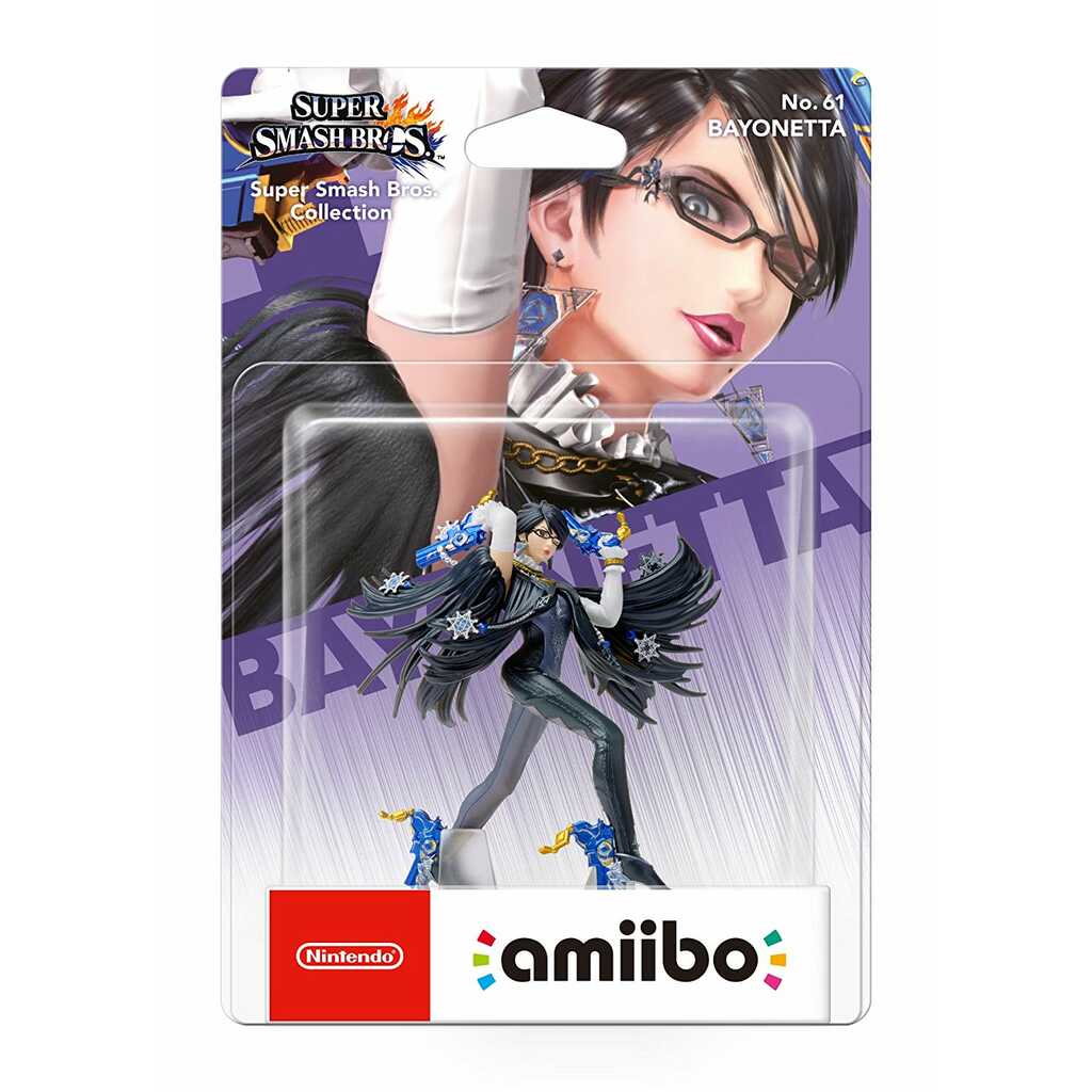 FIGURA AMIIBO BAYONETTA (SUPER SMASH BROS)