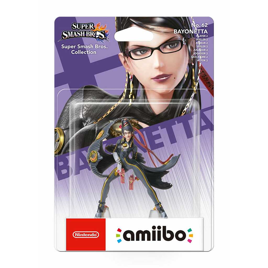 FIGURA AMIIBO BAYONETTA 2 (SUPER SMASH BROS)
