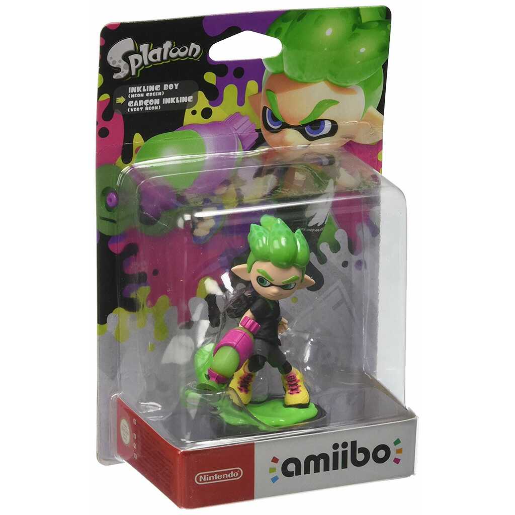 FIGURA AMIIBO INKLING CHICO SPLATOON