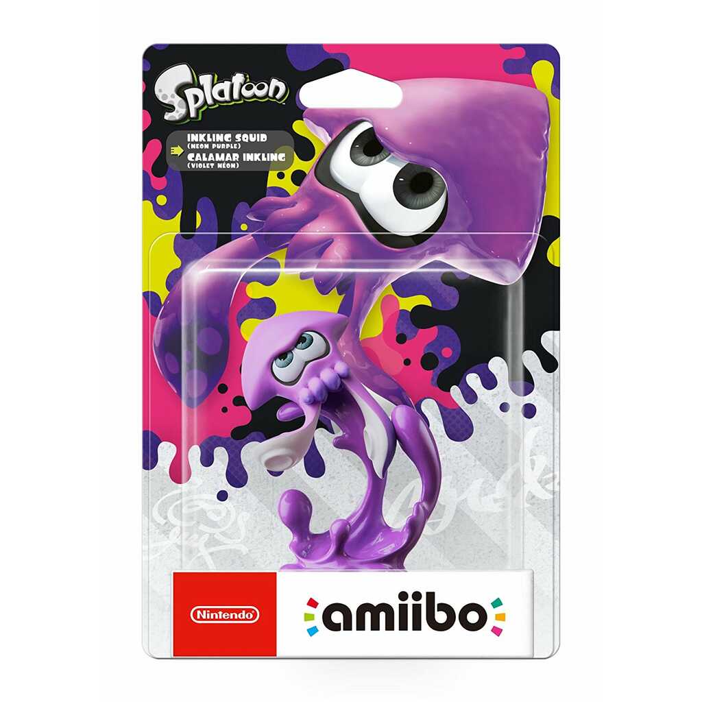 FIGURA AMIIBO INKLING CALAMAR SQUID SPLATOON
