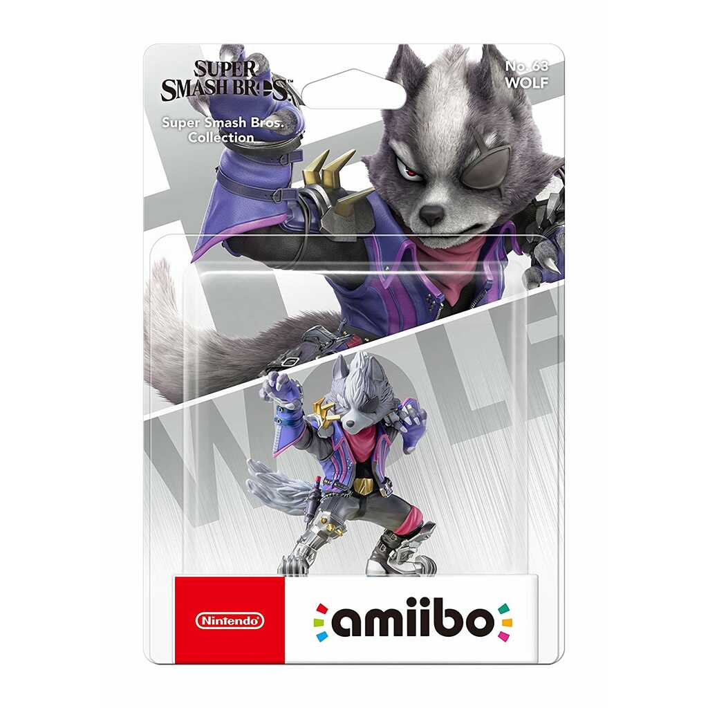 FIGURA AMIIBO WOLF