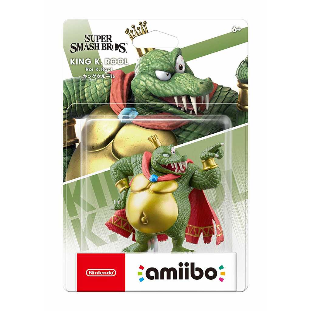 FIGURA AMIIBO KING K. ROOL (SUPER SMASH BROS)