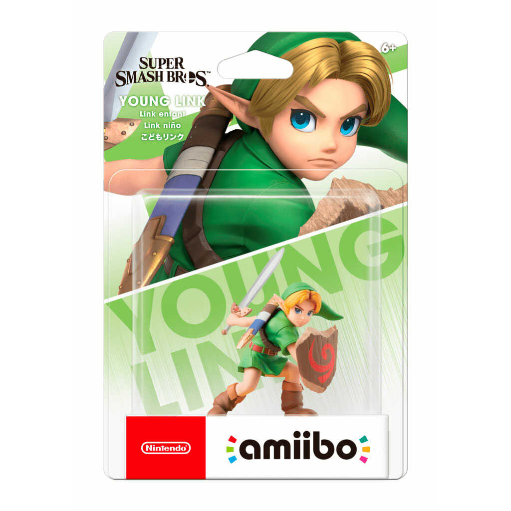 FIGURA AMIIBO LINK NIÑO (SUPER SMASH BROS)