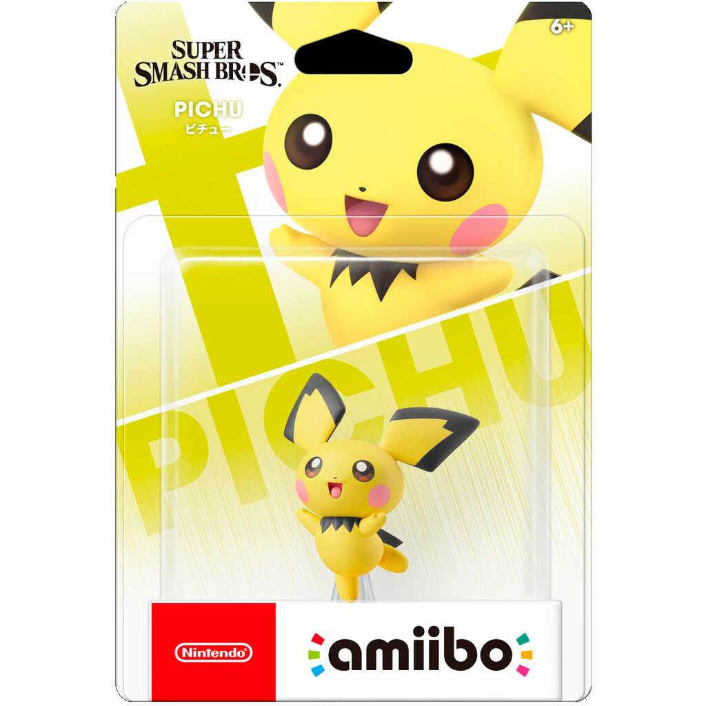 FIGURA AMIIBO PICHU (SUPER SMASH BROS)
