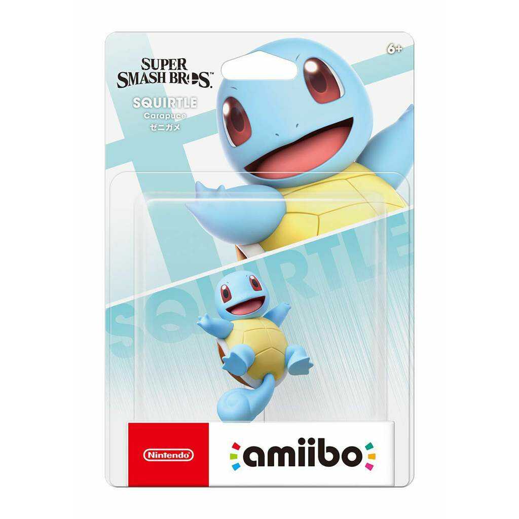 FIGURA AMIIBO SQUIRTLE (SUPER SMASH BROS)