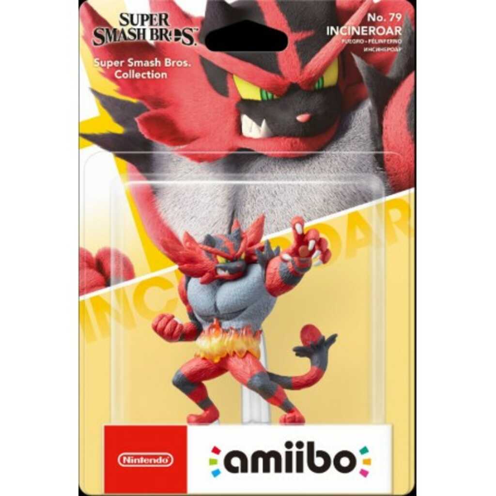 AMIIBO INCINEROAR (COLECCIÓN SUPER SMASH BROS)
