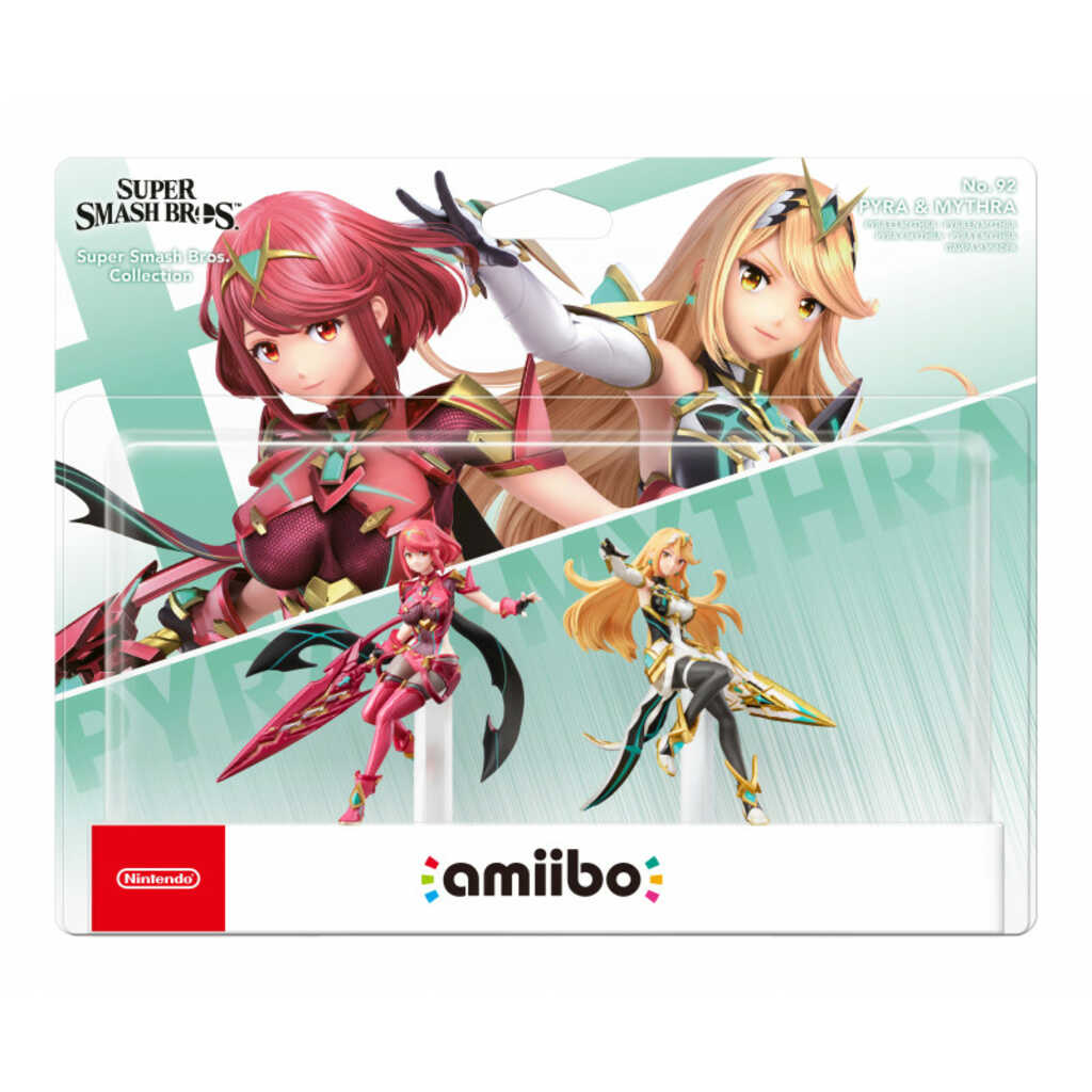 FIGURA AMIIBO PYRA & MYTHRA (SUPER SMASH BROS)