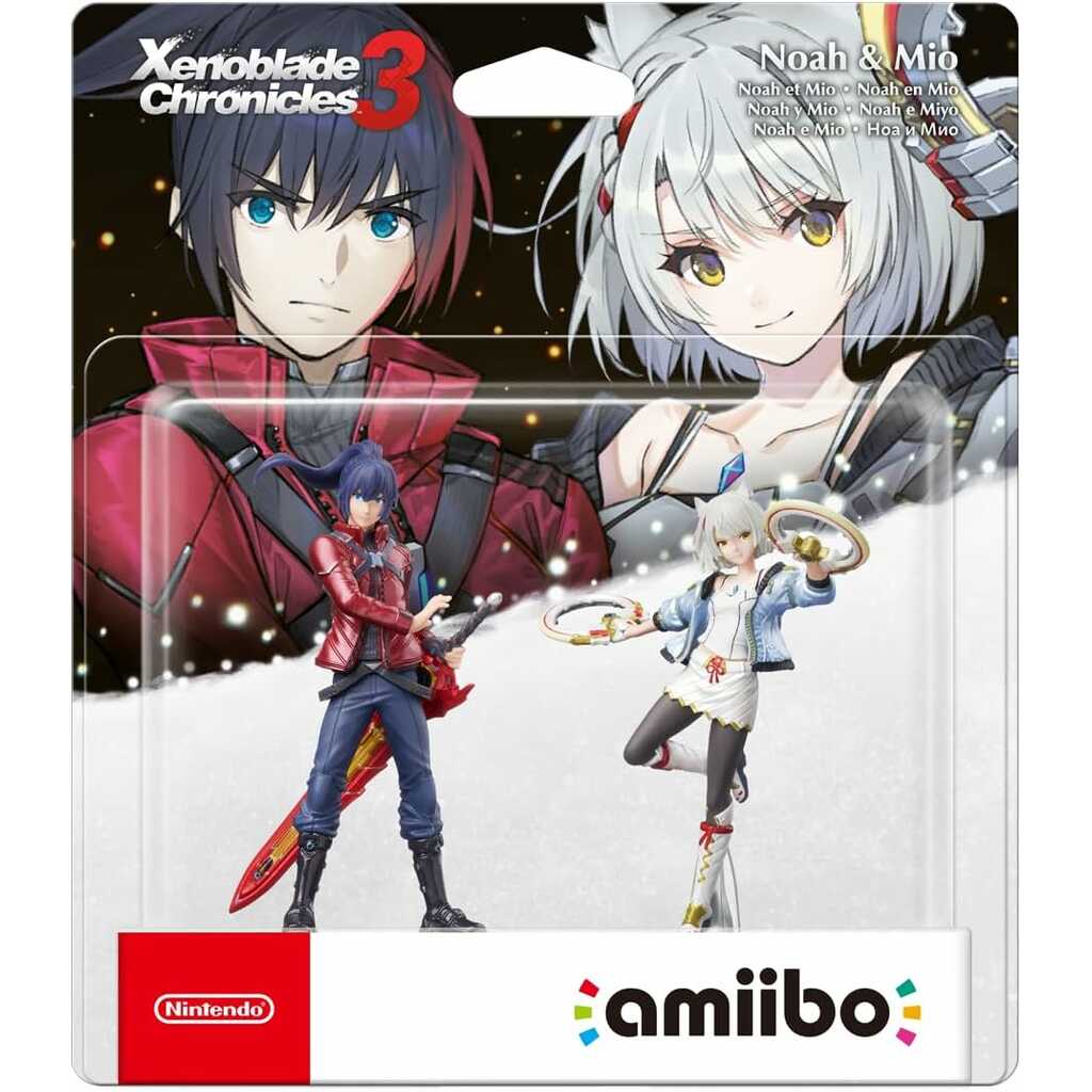 FIGURA AMIIBO NOAH, MIO (XENOBLADE)
