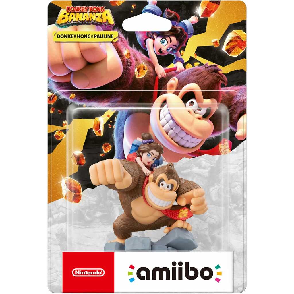 FIGURA AMIIBO DONKEY KONG AND PAULINE