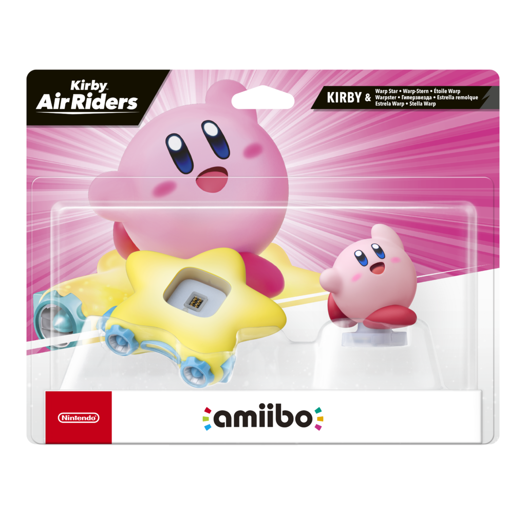 FIGURAS AMIIBO KIRBY & WARP STAR