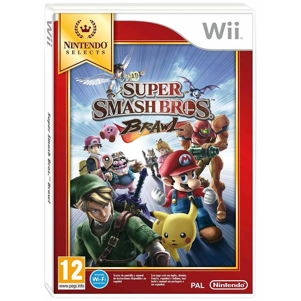 WII SUPER SMASH BROS BRAWL SELECTS