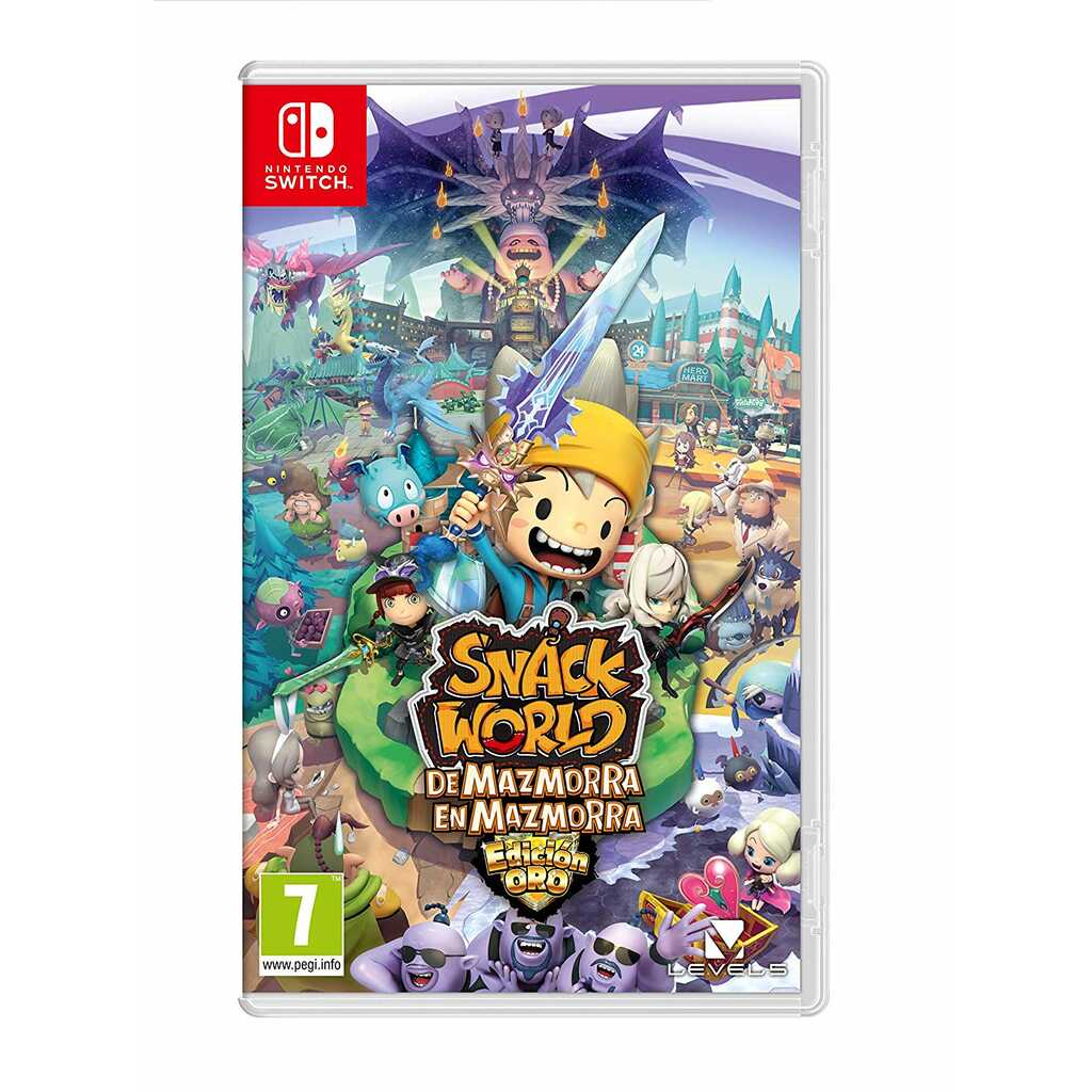 SWITCH SNACK WORLD: DE MAZMORRA EN MAZMORRA