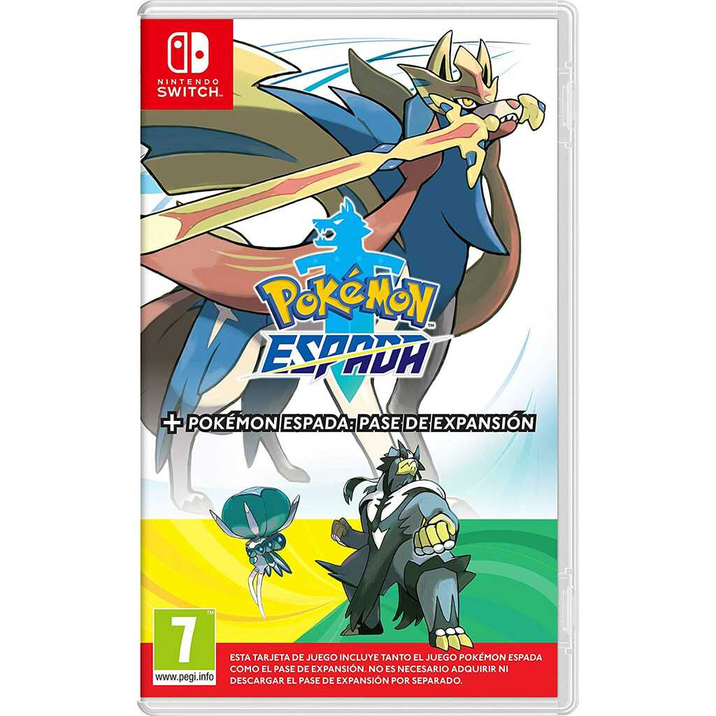SWITCH POKEMON ESPADA + EXPANSION