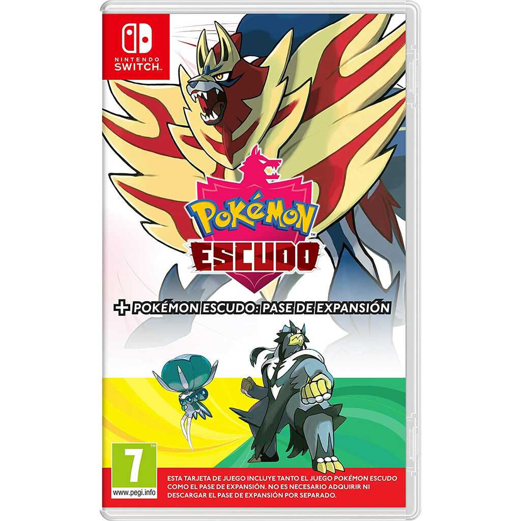 SWITCH POKEMON ESCUDO + EXPANSION