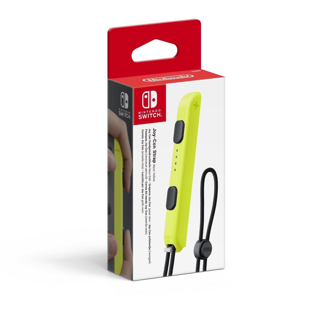 CORREA MANDO JOYCON AMARILLO SWITCH