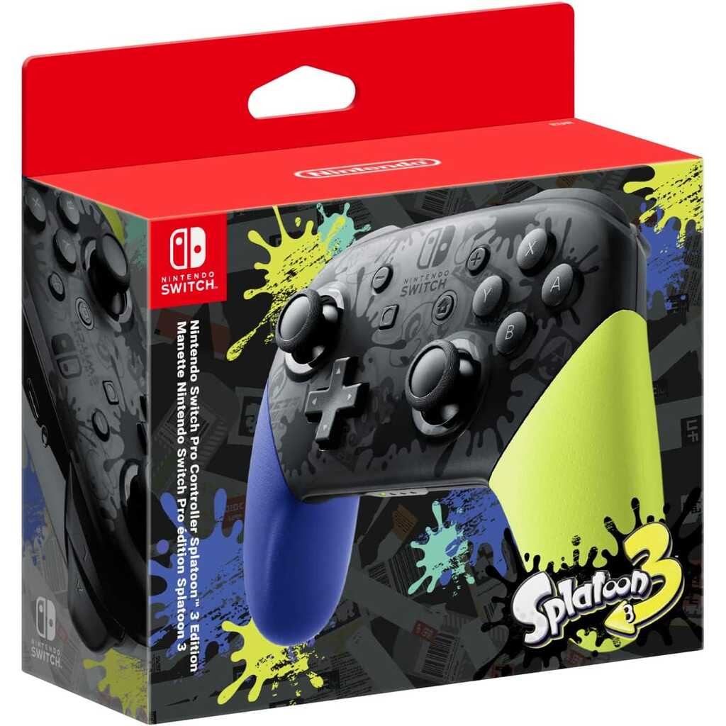 MANDO PRO CONTROLLER SPLATOON 3 SWITCH