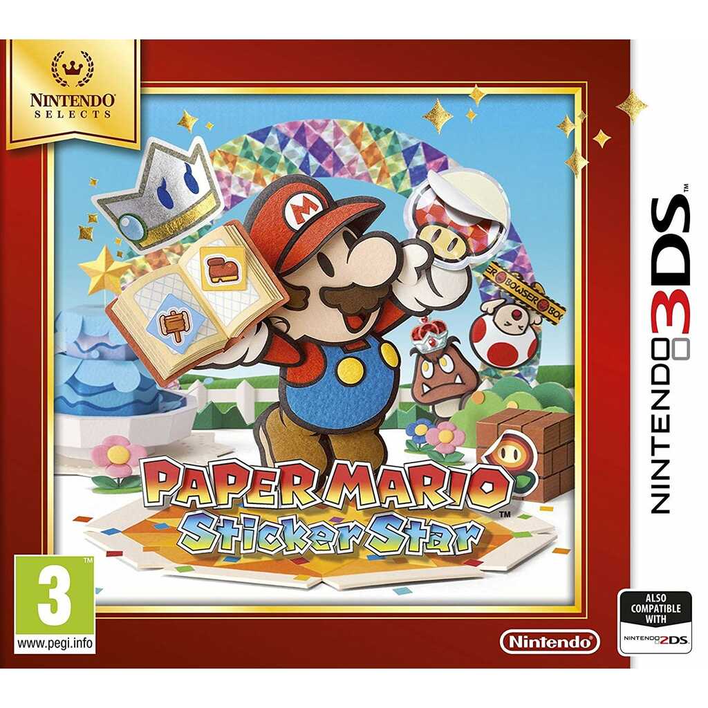 N3DS PAPER MARIO STICKER STAR SELECTS