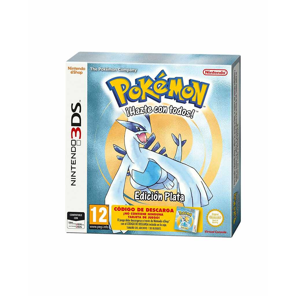 N3DS POKEMON PLATA (CODIGO DESCARGA)