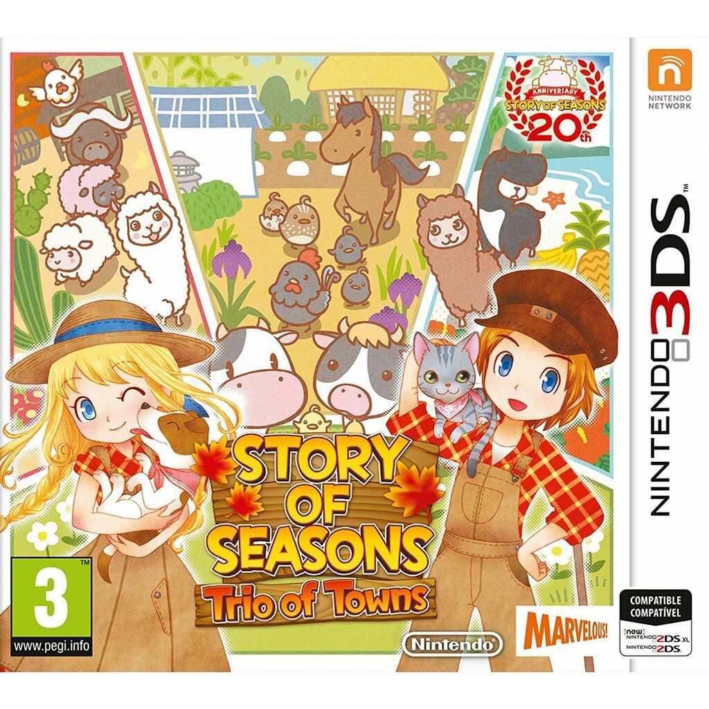 N3DS STORY OF SEASONS: TRIO OF TOWNS