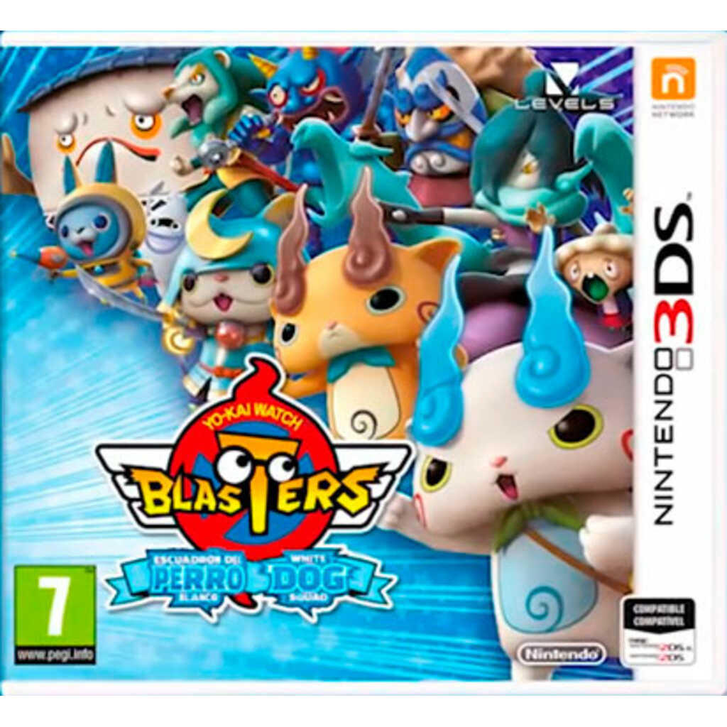 N3DS YO-KAI WATCH BLASTERS ESCUADRON PERRO BLANCO