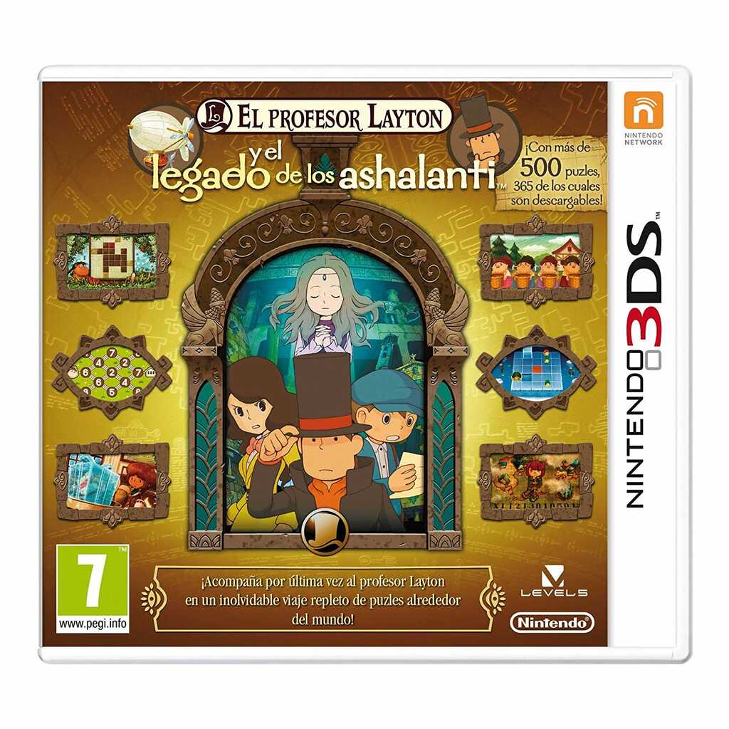 N3DS EL PROFESOR LAYTON Y EL LEGADO LOS ASHALANTI