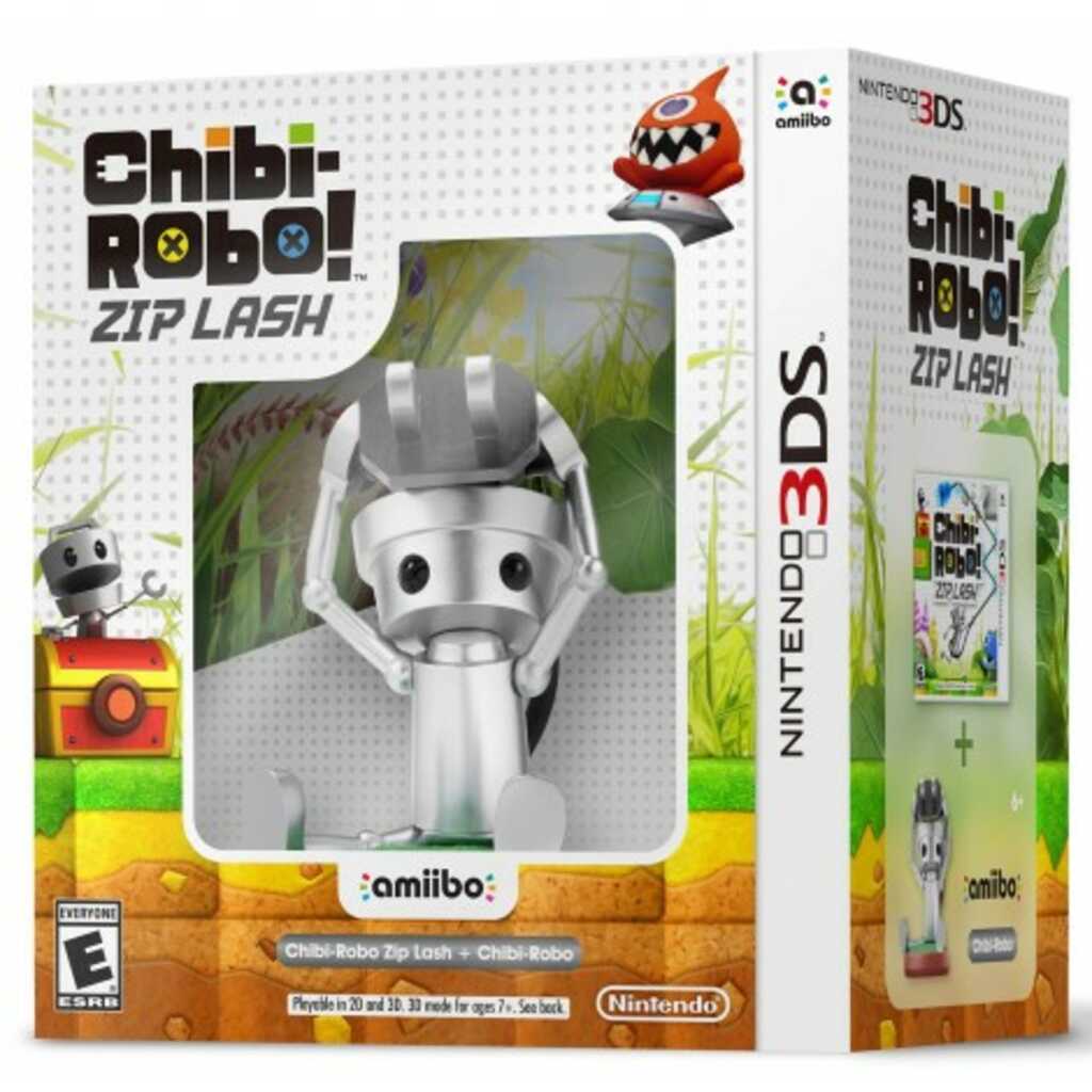 N3DS CHIBI-ROBO ZIP LASH + AMIIBO