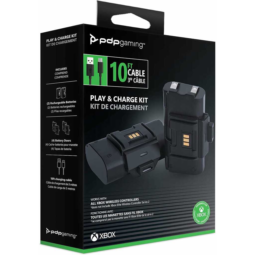 KIT CARGA Y JUEGA XBOX SERIES S / X PDP