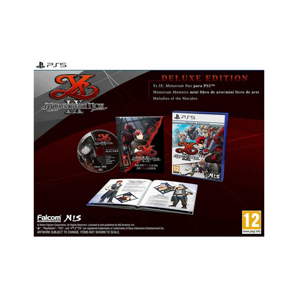 PS5 YS IX: MONSTRUM NOX - DELUXE EDITION