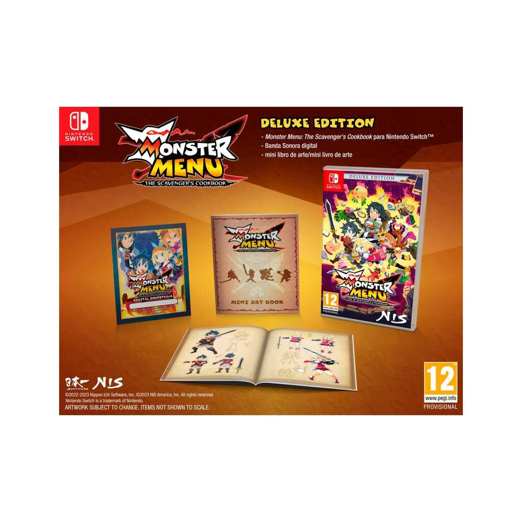 SWITCH MONSTER MENU: THE SCAVENGERS COOKBO. DELUXE