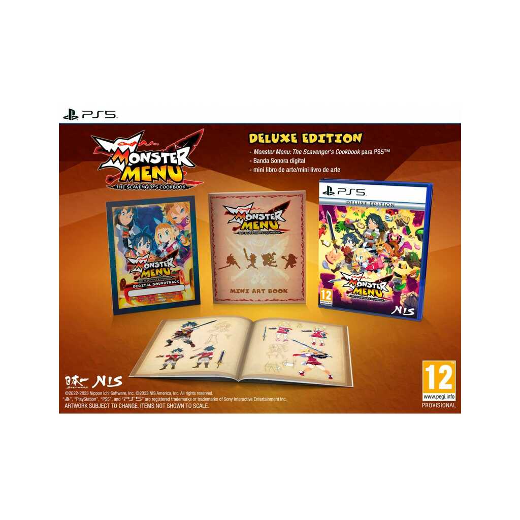 PS5 MONSTER MENU: THE SCAVENGERS COOKBO. DELUXE