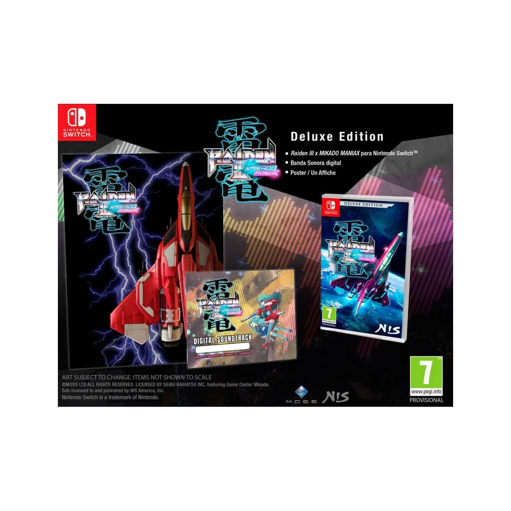 SWITCH RAIDEN III X MIKADO MANIAX DELUXE EDITION