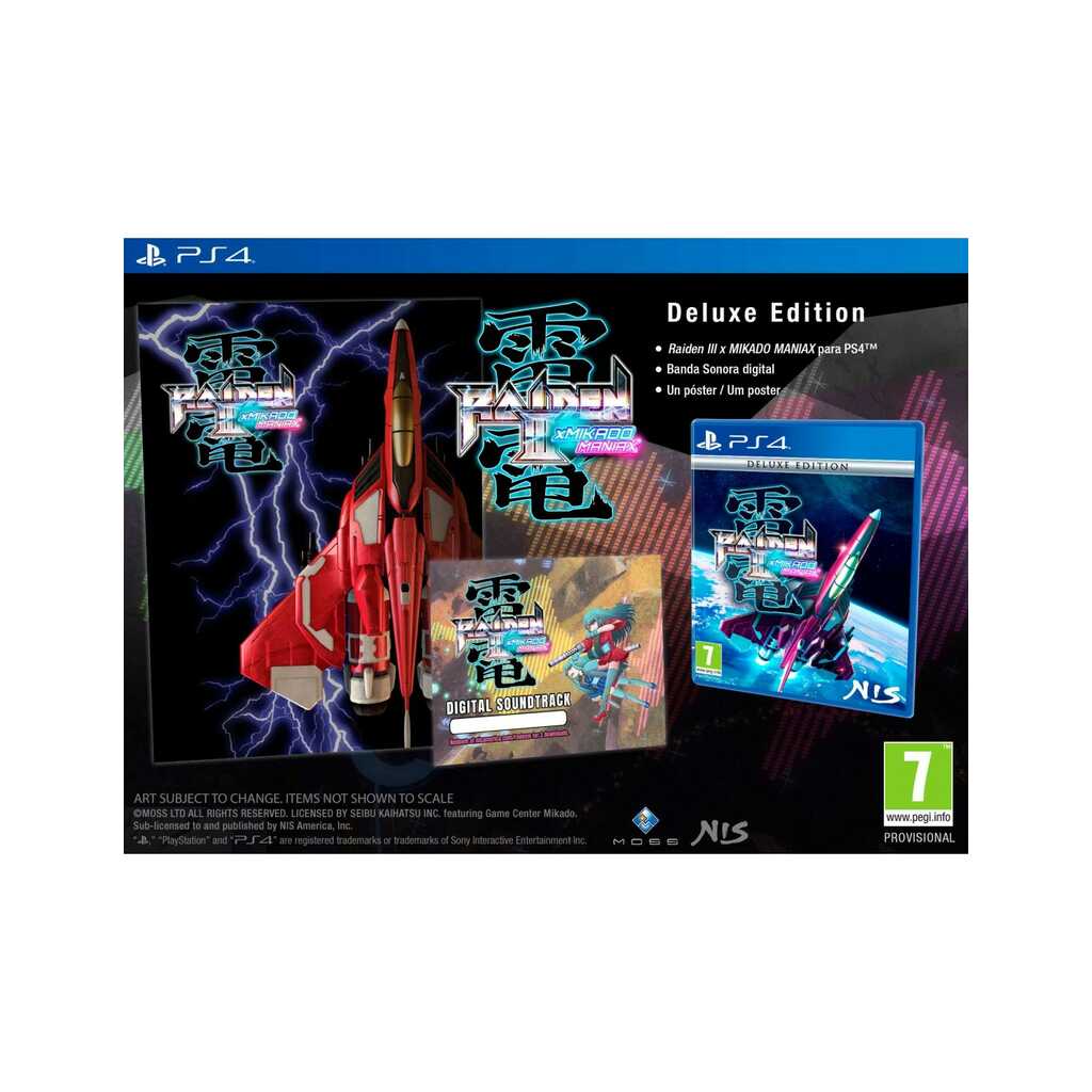 PS4 RAIDEN III X MIKADO MANIAX DELUXE EDITION