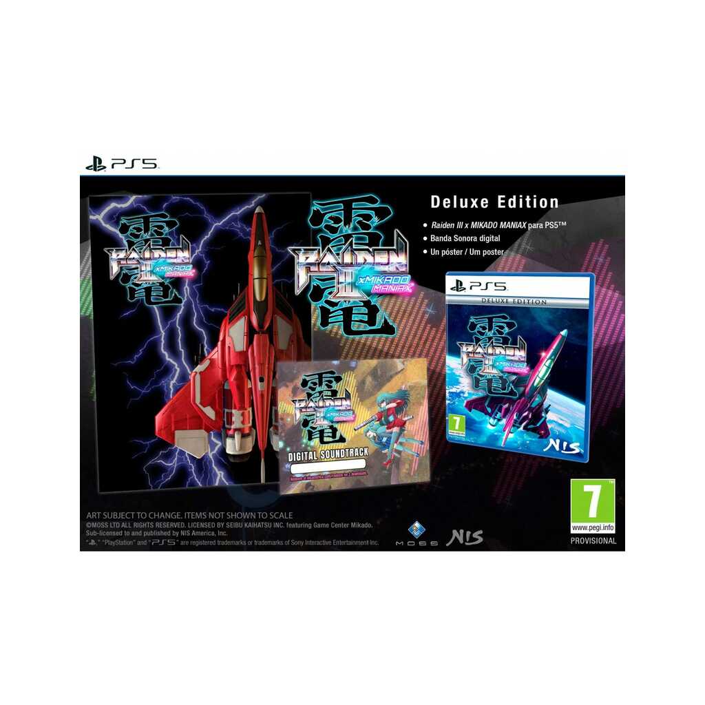 PS5 RAIDEN III X MIKADO MANIAX DELUXE EDITION