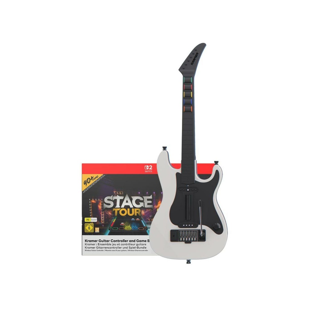 SWITCH2 STAGE TOUR GAME + KRAMER GUITARRA CONTROLL