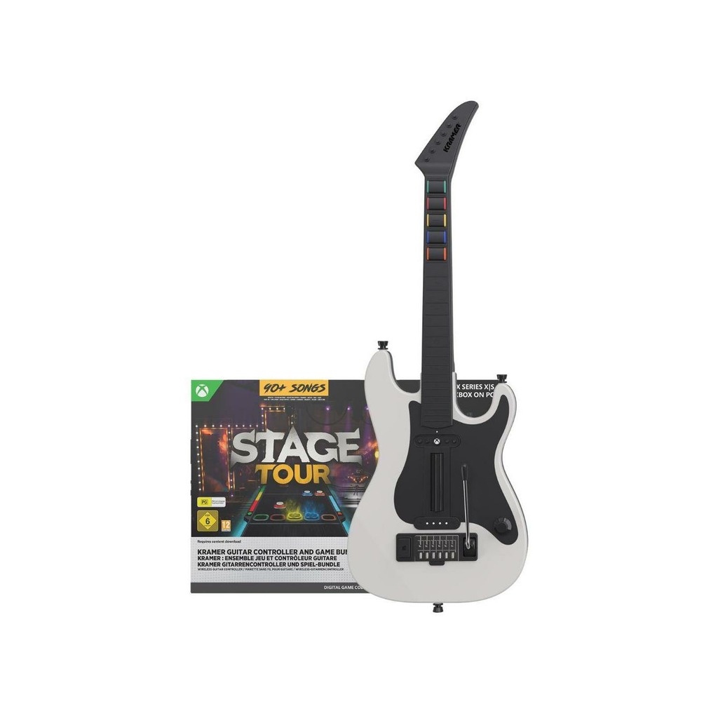 XBOXX STAGE TOUR GAME + KRAMER GUITAR CONTROLLER