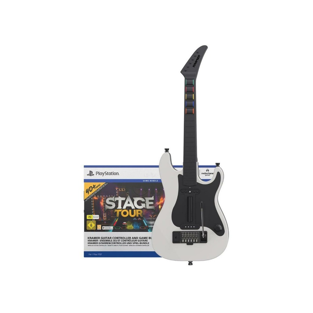 PS5 STAGE TOUR GAME + KRAMER GUITAR CONTROLLER