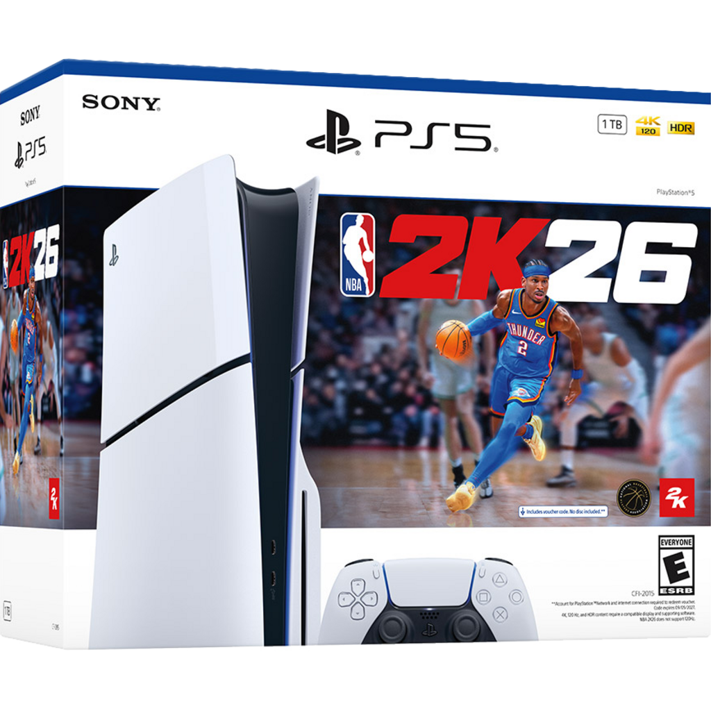 CONSOLA PS5 SLIM LECTOR + NBA 2K26 (CODIGO)
