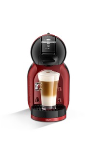 CAFETERA KRUPS KP123HAS DOLCE GUSTO MINI ME NEGRA Y ROJA AUTOMATICA