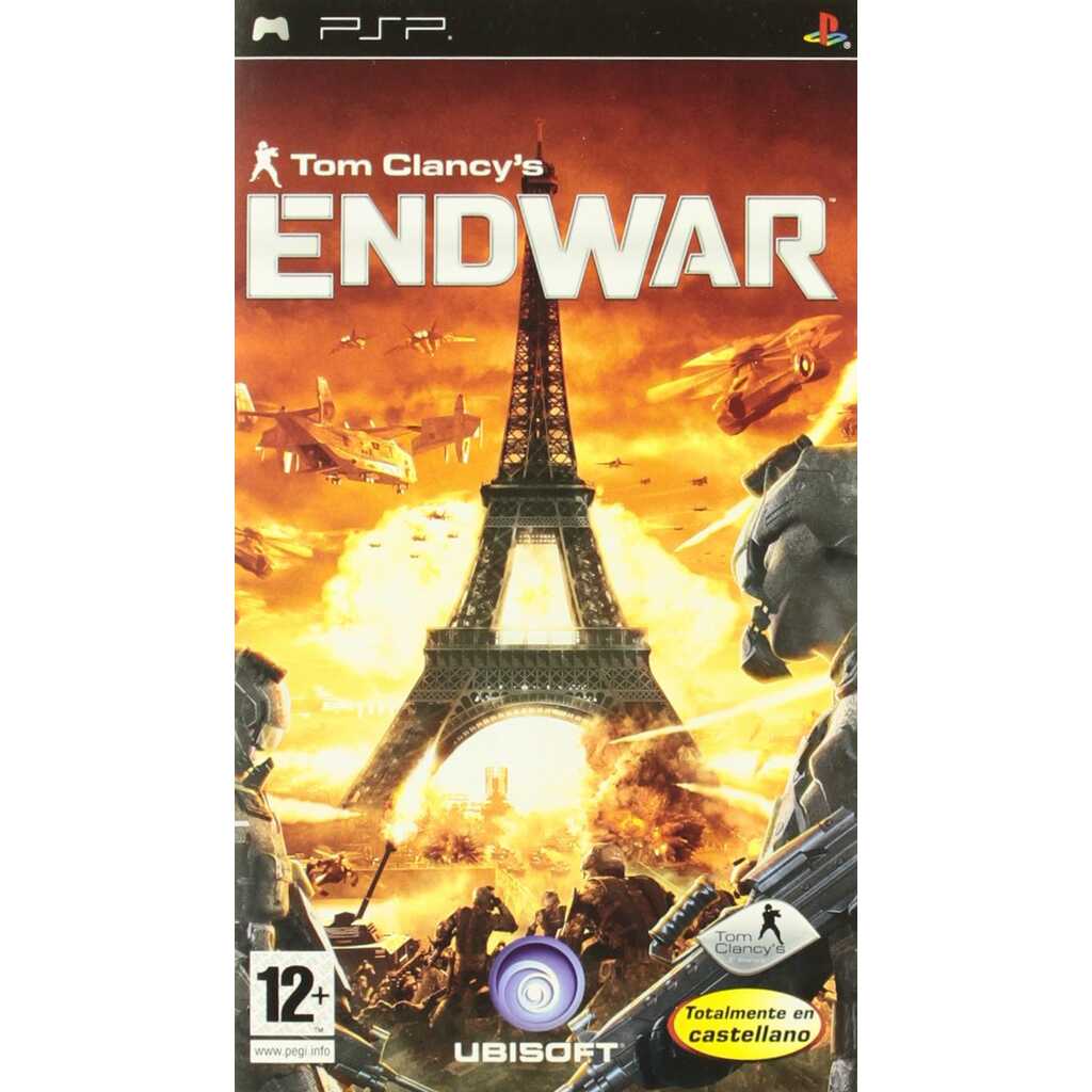 PSP TOM CLANCYS END WAR