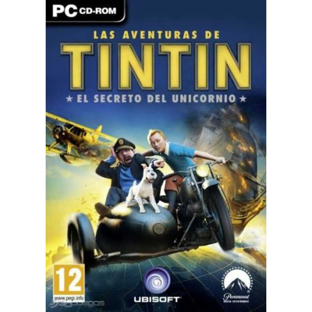 PC LAS AVENTURAS TINTIN EL SECRETO DEL UNICORNIO