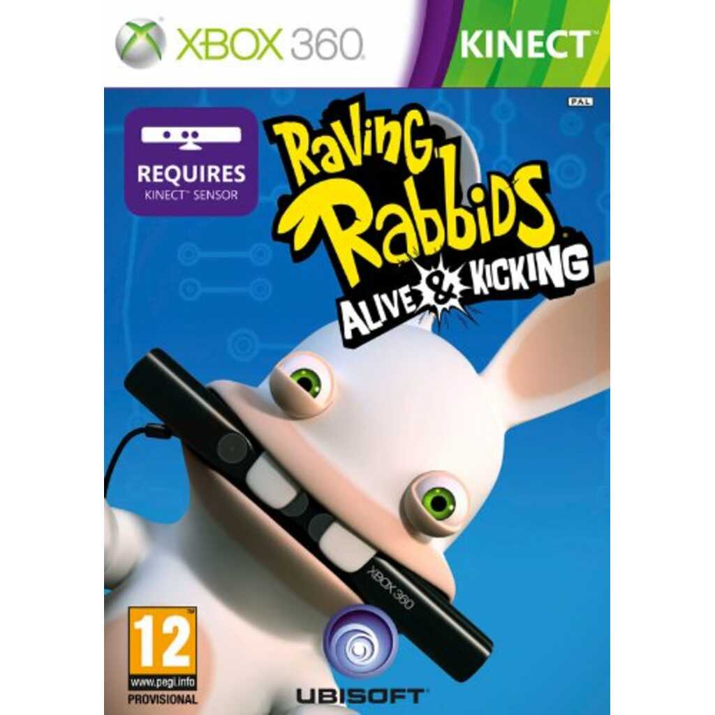 X360 RABBIDS VIVITOS OKUPANDO EL SALON (KINECT)