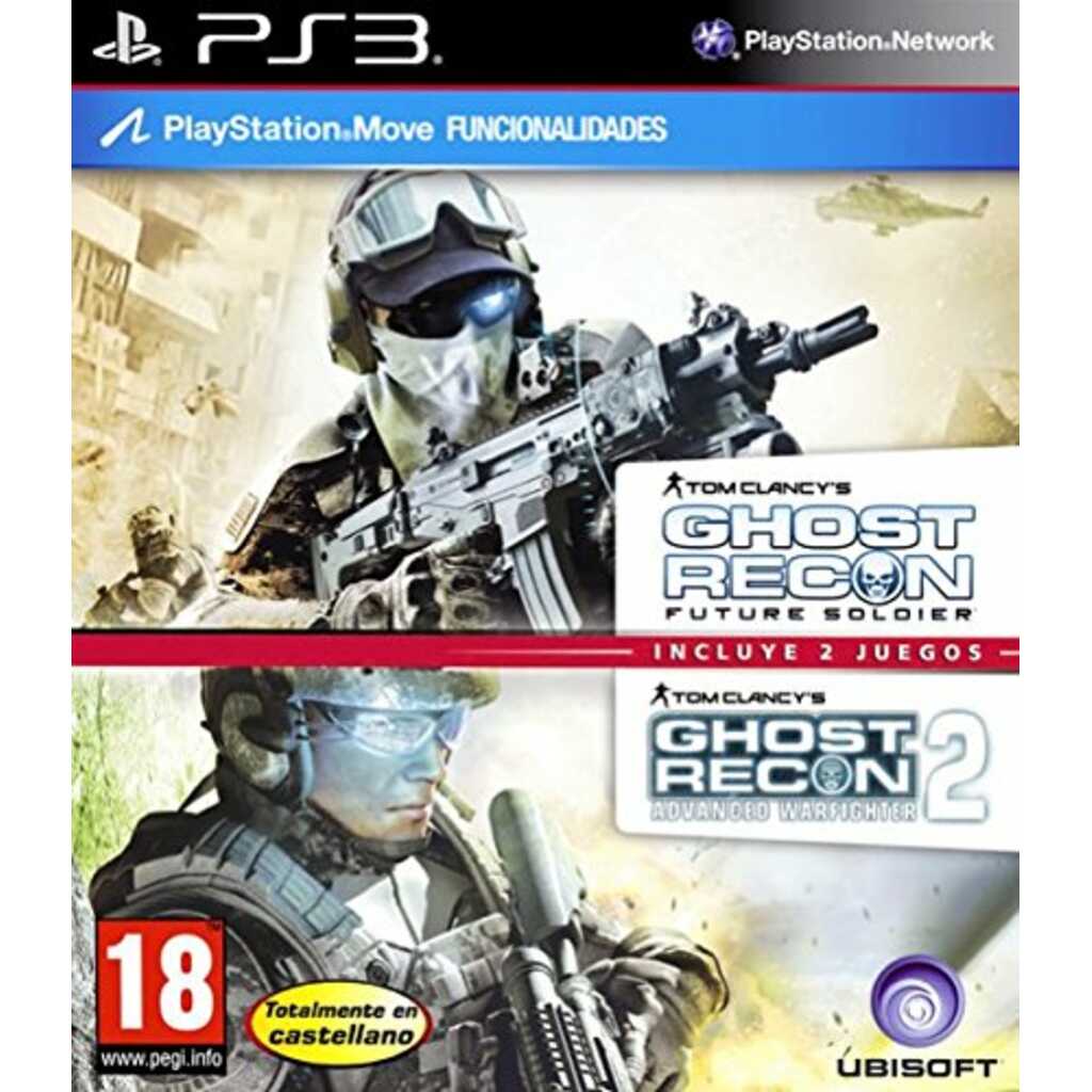 PS3 GHOST RECON FUTURE SOLDIER + GHOST RECON 2