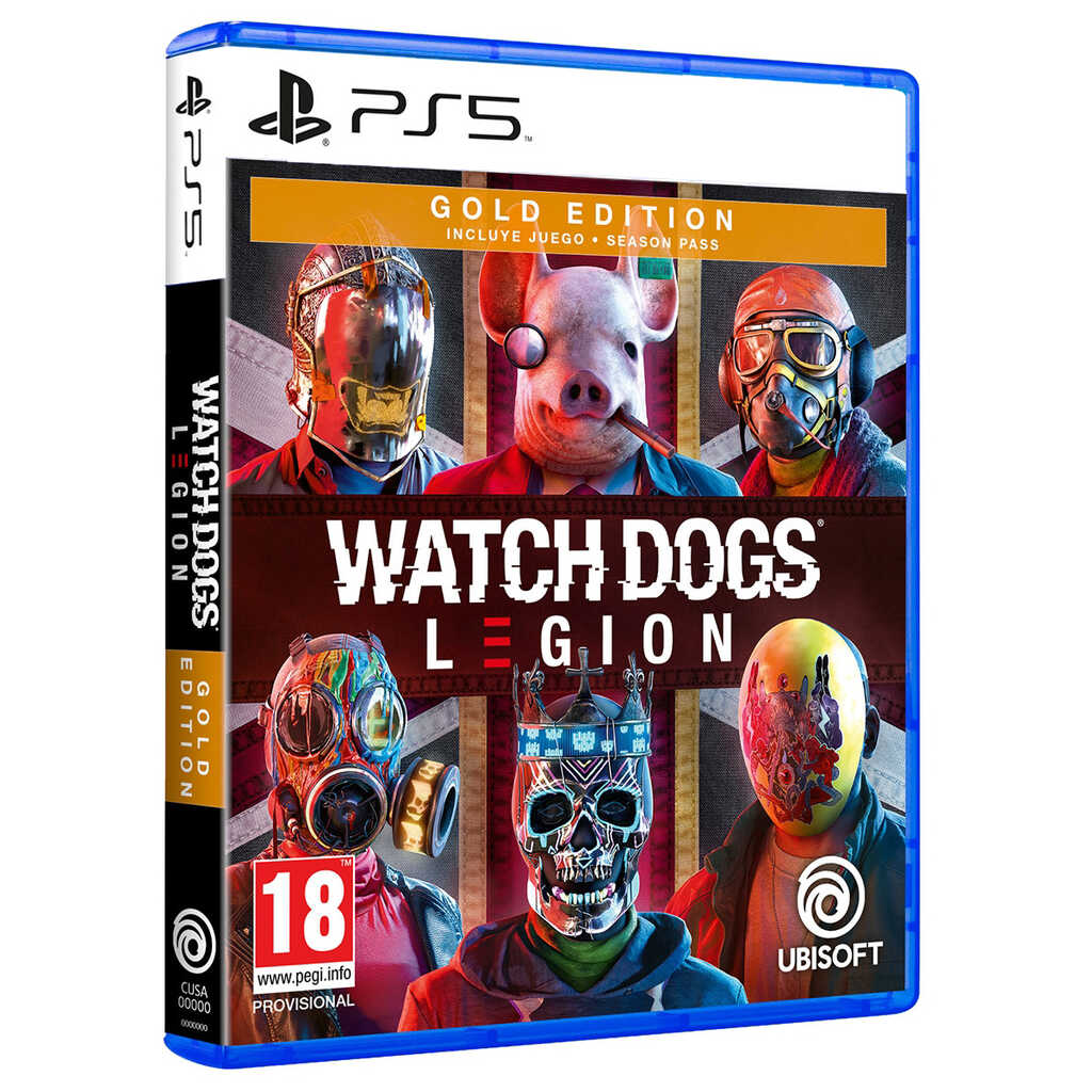 PS5 WATCH DOGS LEGION GOLD PROMO BF