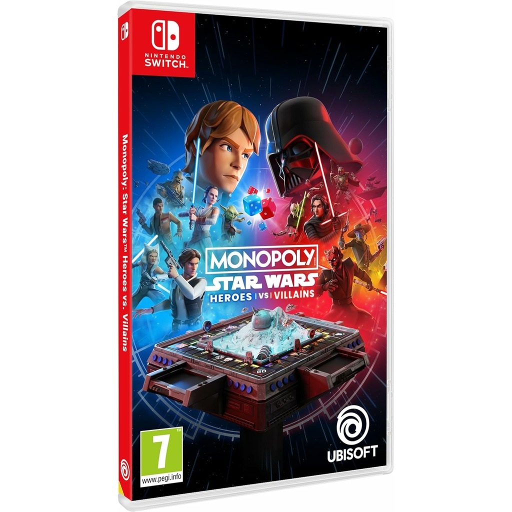 SWITCH MONOPOLY STAR WARS HEROES VS VILLAINS