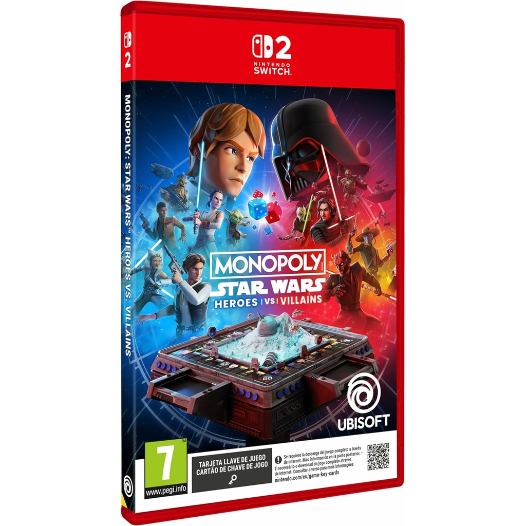 SWITCH2 MONOPOLY STAR WARS HEROES VS VILLAINS