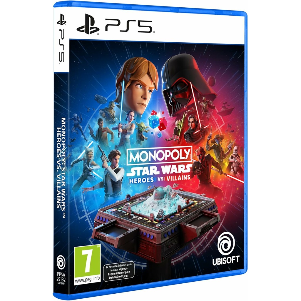 PS5 MONOPOLY STAR WARS HEROES VS VILLAINS