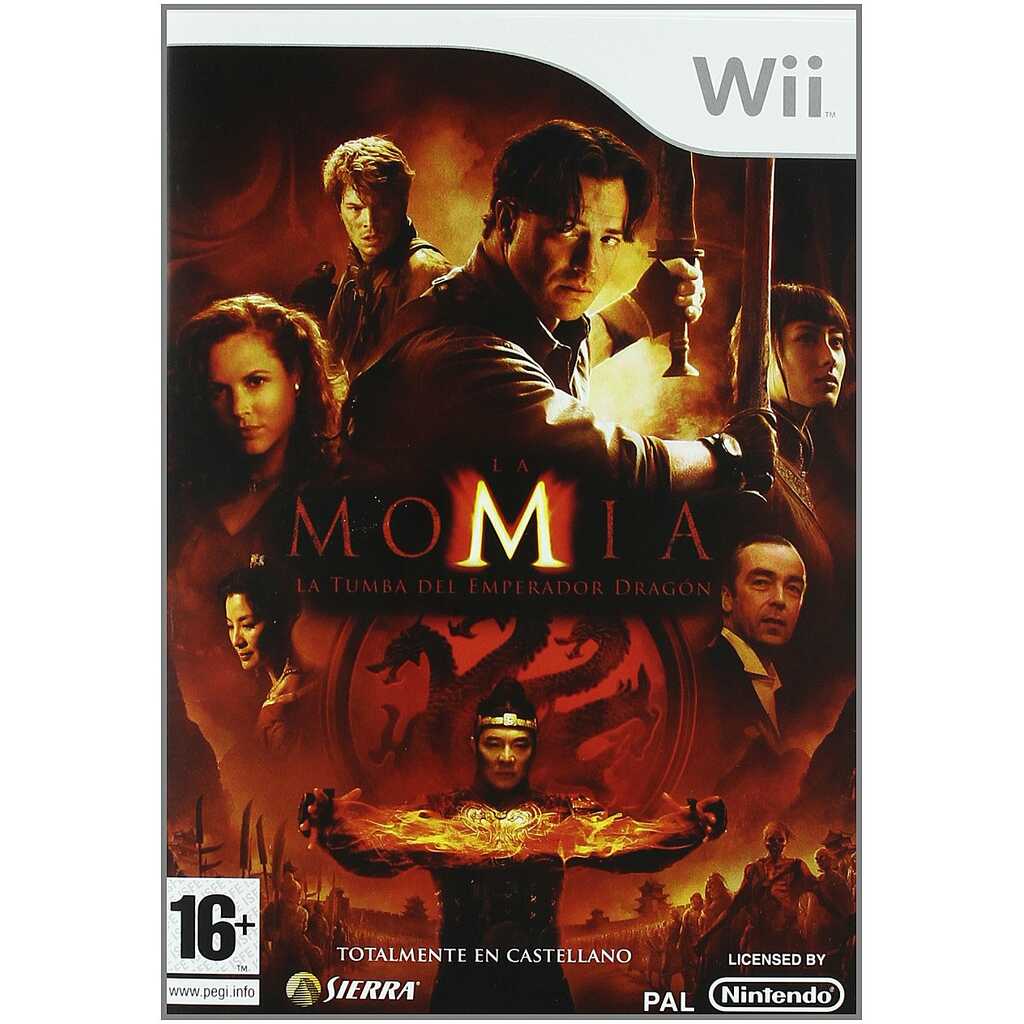 WII LA MOMIA LA TUMBA DEL EMPERADOR DRAGON