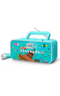 RADIO PORTÁTIL CD CON MICRÓFONO MUSE M-29 KB