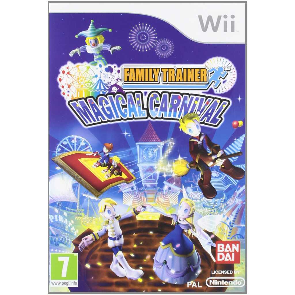 WII FAMILY TRAINER MAGICAL CARNIVAL