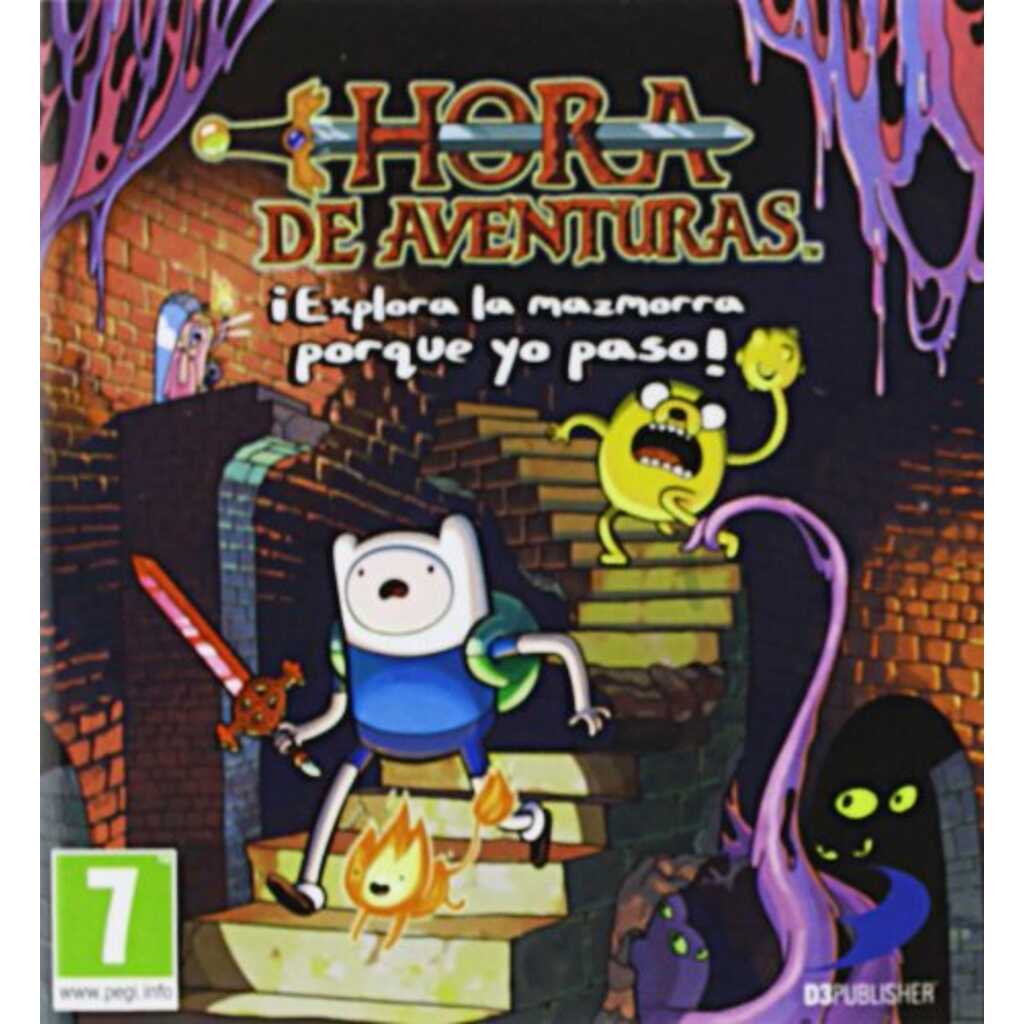 N3DS HORA DE AVENTURAS EXPLORA LA MAZMORRA PORQUE